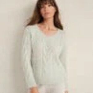 NWT - Talbots White Sweater